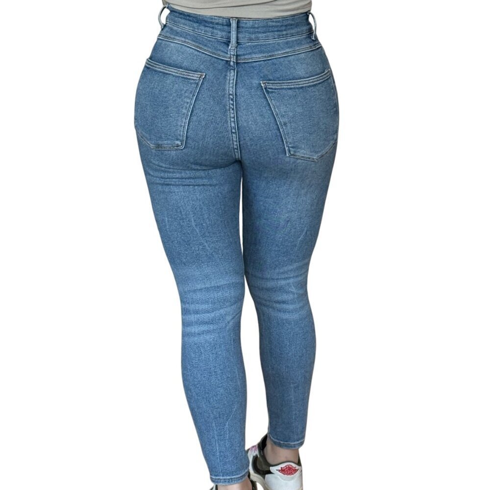 ZARA SKINNY DISTRESS JEANS - Picture 3 of 4